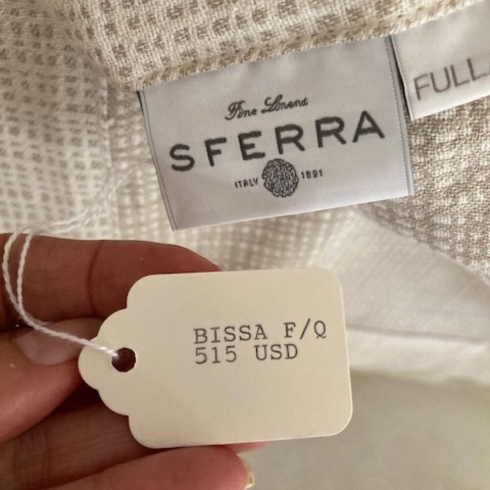 Sferra Bissa Blanket Cover (Full/Queen)--NWT! - Picture 4 of 5
